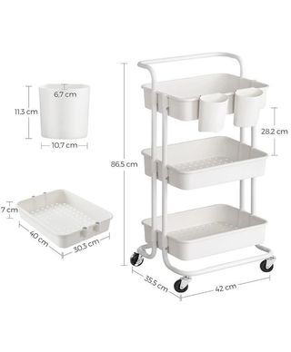 Carro de Almacenamiento SONGMICS