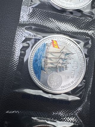 7 Monete d'Argento da 40€