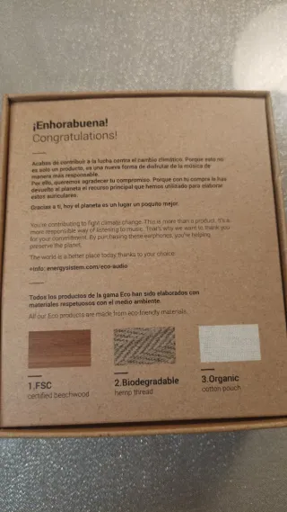 Auriculares Energy Sistem True Wireless