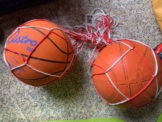 2 Palloni da Pallacanestro con Rete