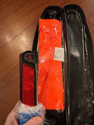 Triangolo auto + gilet alta visibilità