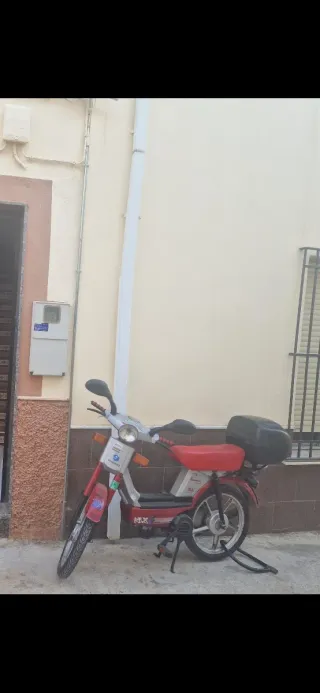 Piaggio Ciclomotor NLX Rojo/Plata