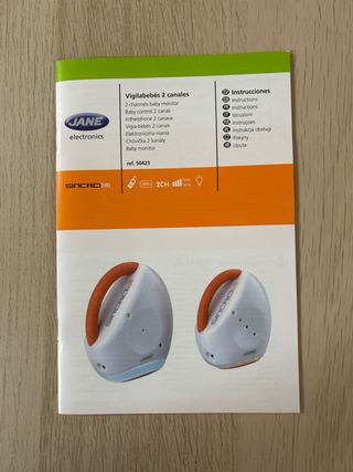 Vigilabebés Jane Sincrobit 2 canales