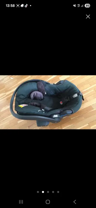 Babyzeen yoyo  Silla de Coche Negra