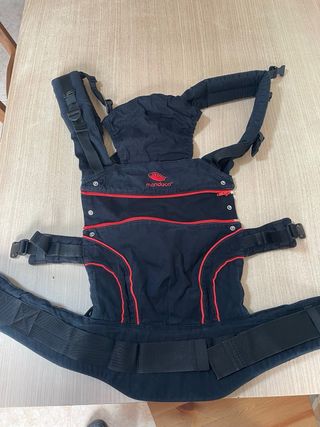 Mochila Portabebés Manduca Black Line