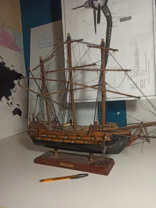 Maqueta Navío Español 1690