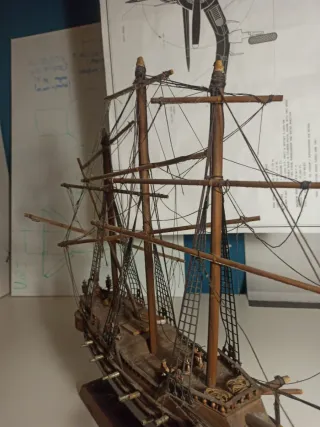 Maqueta Navío Español 1690
