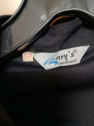 Camisa Hostelería Negra Talla XS Hombre