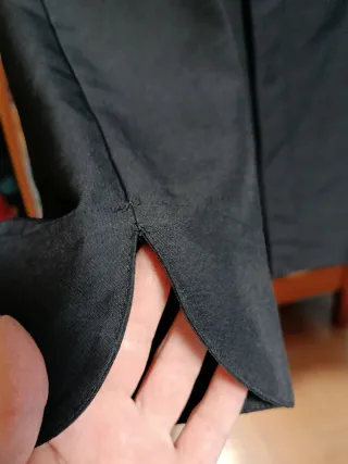 Camisa Hostelería Negra Talla XS Hombre