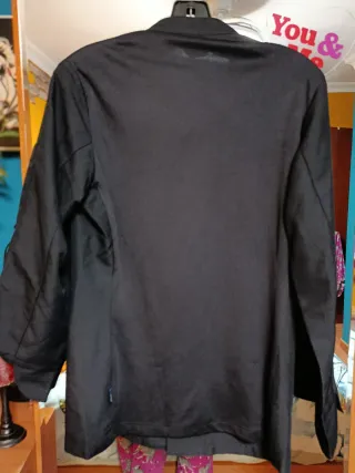 Camisa Hostelería Negra Talla XS Hombre