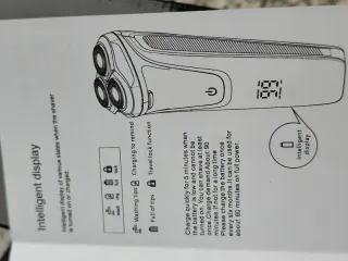 Rasoio Elettrico da Barba Ricaricabile USB New