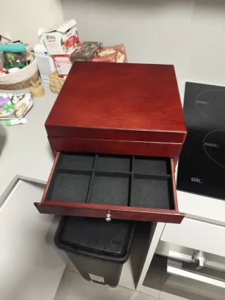 Joyero grande con espejo