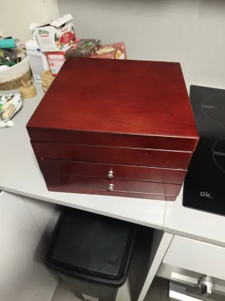 Joyero grande con espejo