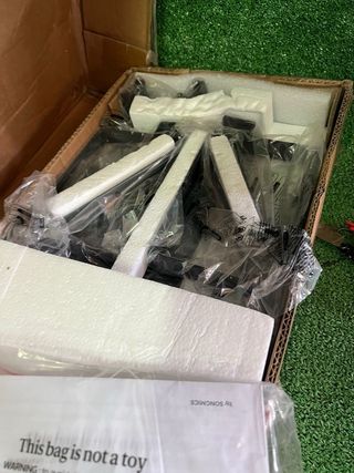 Marco de Cama Metálico VASAGLE 90 x 190 cm