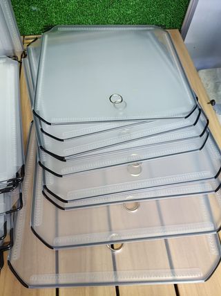 SONGMICS Estantería Modular, Armario Modular de 12 Cubos, Estantería de Plástico con Puertas, para Zapatillas, Ropa, Libros, Fácil de Montar, Blanco LPC342W01