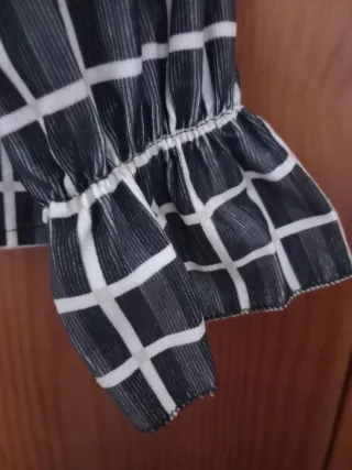 Blusa de pana con cuadros