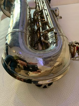 Saxofón Amati Tenor Vintage Plateado