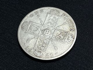 Florín Plata 1921 Reino Unido