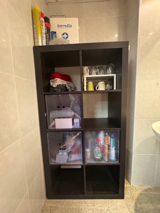 Estantería Kallax Ikea Negra