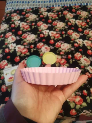 Moldes silicona tartaletas de fruta postres