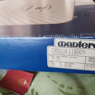 Falda mesa Manterol verde 80 cm, nuevas.