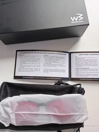 Gafas Wellbeinn Luz Azul Rojas