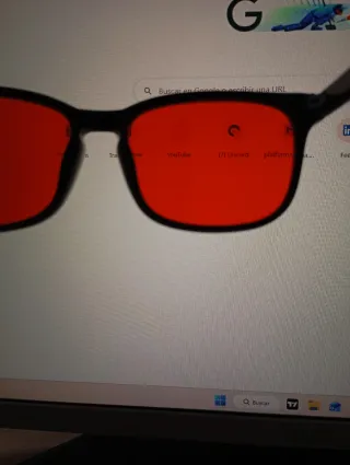 Gafas Wellbeinn Luz Azul Rojas