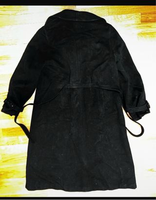 Cappotto lungo uomo nero