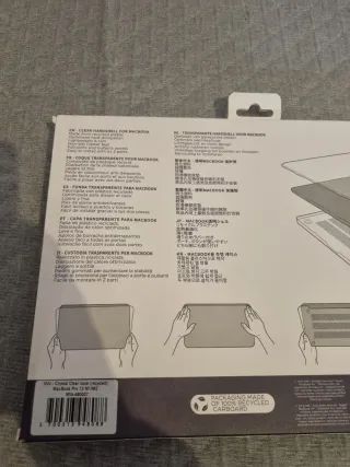 Funda MacBook Pro 13 Crystal Clear