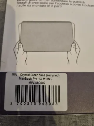 Funda MacBook Pro 13 Crystal Clear