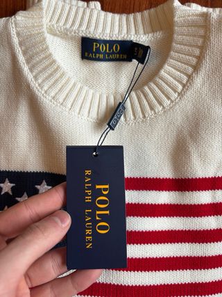 Jersey Polo Ralph Lauren Bandera USA Talla L