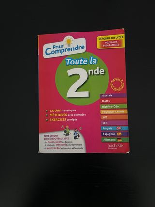 Lote de libros para preparar bachillerato francés