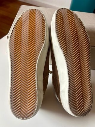 Golden Goose Mid Star Suede T43 Beige/Amarillo