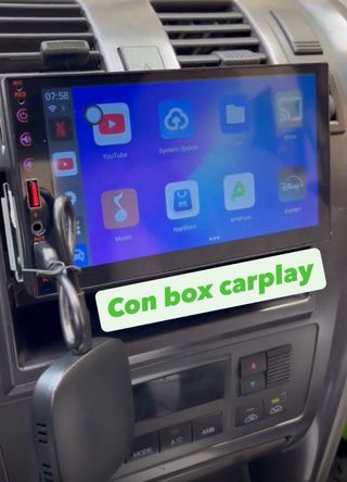 Dispositivo Android para CarPlay y Android Auto