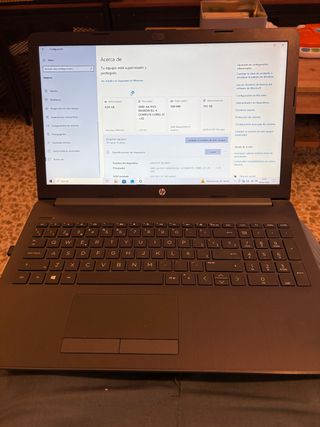 Ordenador portátil HP Negro