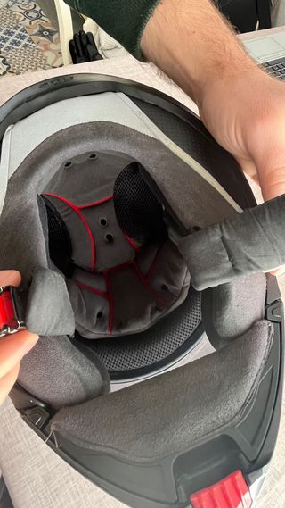 Casco AGV Talla M con intercomunicador