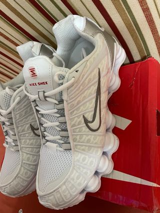 Nike Shox Blancas Talla 42