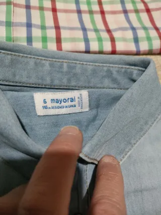 Lote 6 Camisas Niño