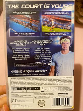 Nintendo Switch Tennis World Tour