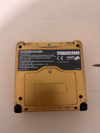 Nintendo Game Boy Advance SP Dorada Zelda