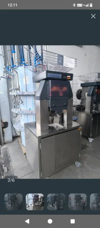 Máquina Zummo profesional de zumo de naranja