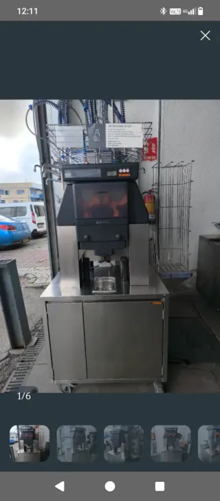 Máquina Zummo profesional de zumo de naranja