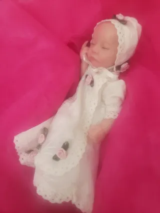 Lote Bebe Reborn Bautizo