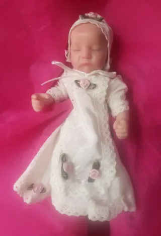 Lote Bebe Reborn Bautizo