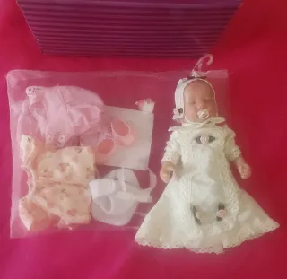 Lote Bebe Reborn Bautizo