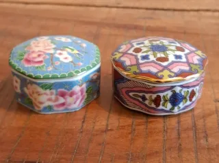 Cajitas porcelana Takahashi japonesa