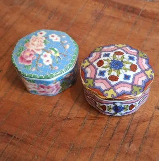 Cajitas porcelana Takahashi japonesa