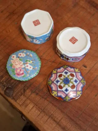 Cajitas porcelana Takahashi japonesa