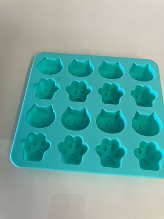 Molde Silicona Gatos y Huellas