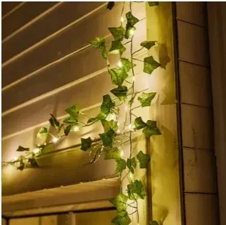 100 Luces LED Solares Hiedra 12m